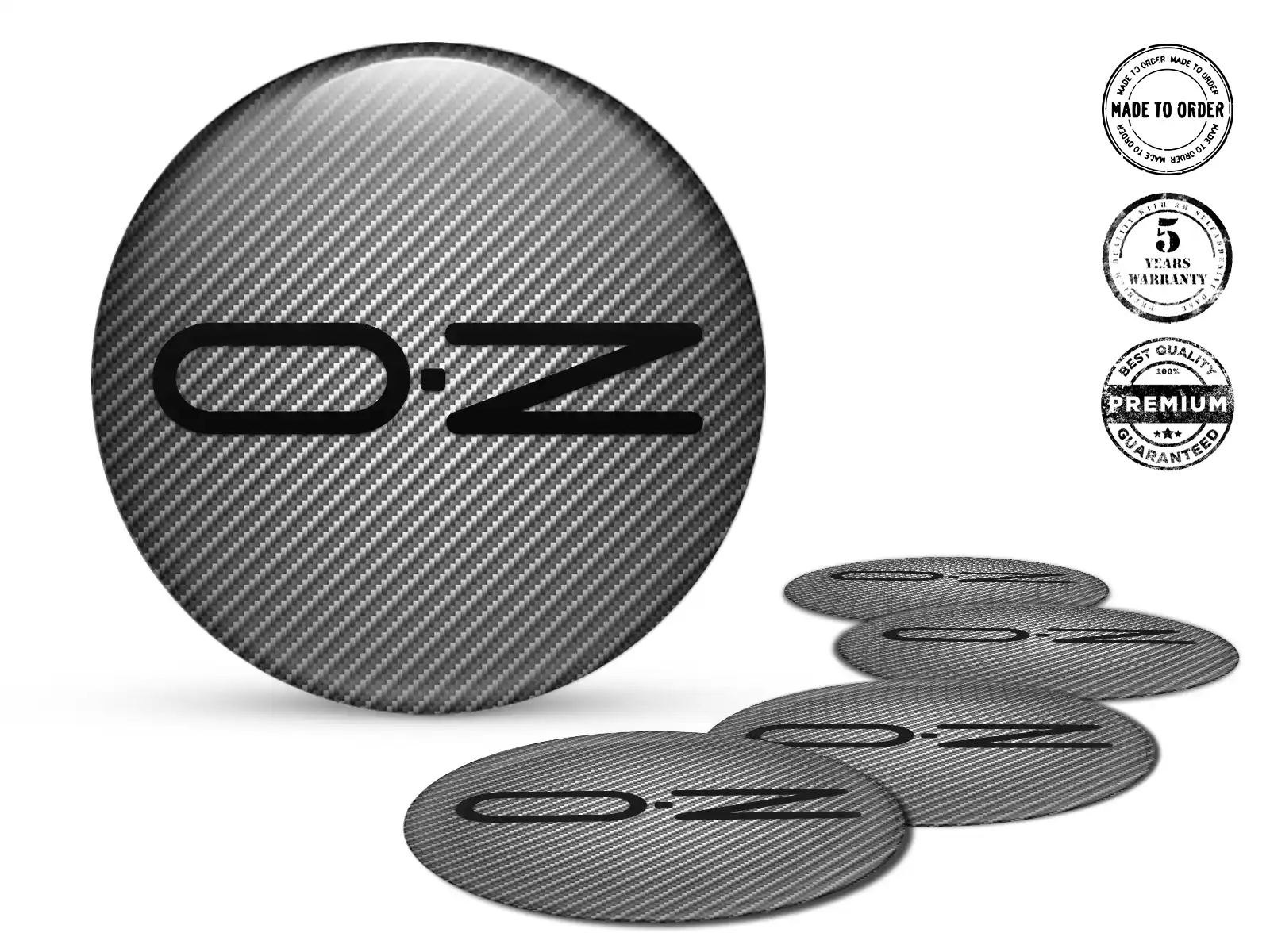 OZ Dome Sticker Ausgabe Hochwertige Auto-Labels